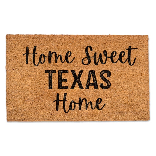 DII® Home Sweet Texas Home Door Mat